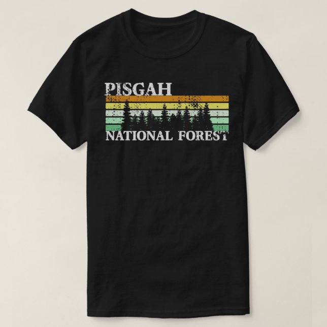 Camiseta Bosque nacional de Pisgah 1 (Diseño del anverso)