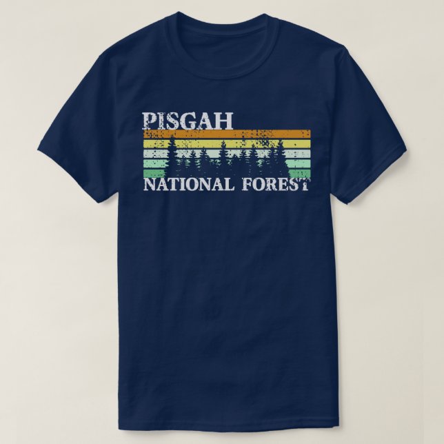 Camiseta Bosque nacional de Pisgah 13 (Diseño del anverso)