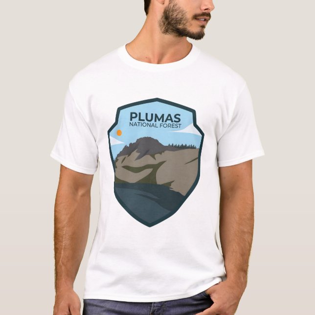Camiseta Bosque nacional de Plumas (Anverso)