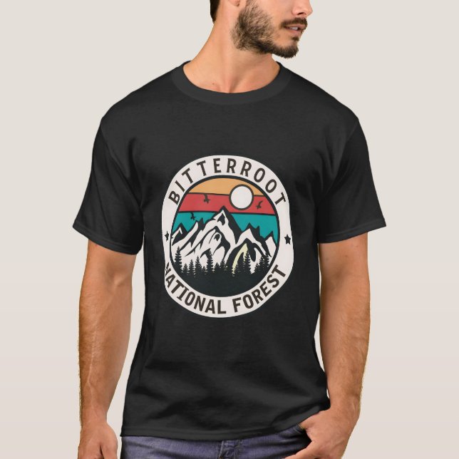 Camiseta Bosque nacional de raíz amarga (Anverso)