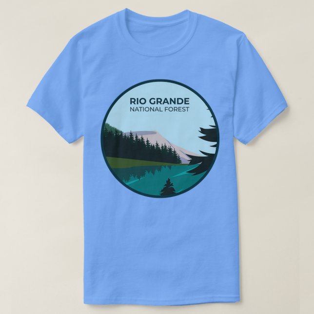 Camiseta Bosque nacional de Río Grande (Diseño del anverso)