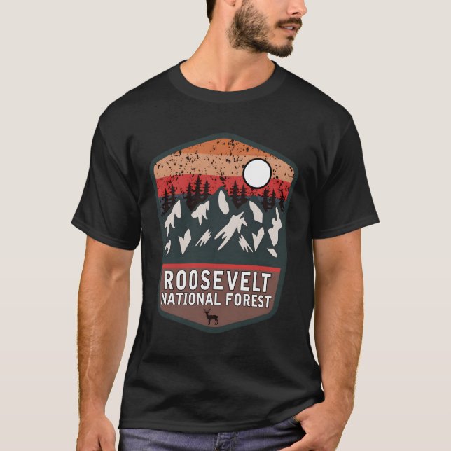 Camiseta Bosque nacional de Roosevelt (Anverso)