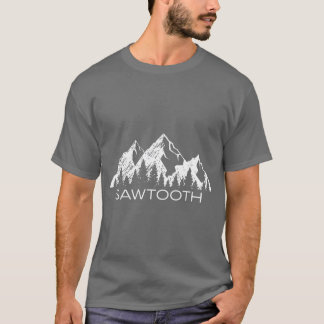 Camiseta Bosque nacional de Sawtooth Idaho Gift Sawtooth