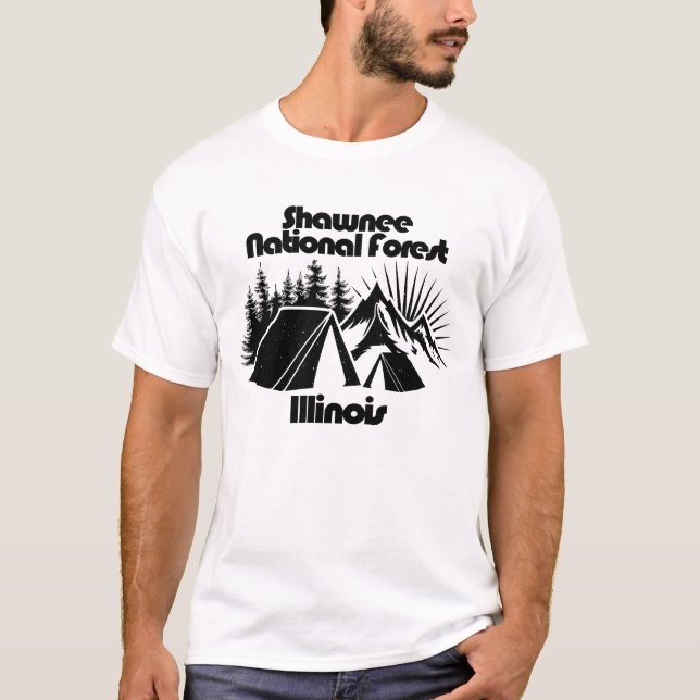 Camiseta Bosque nacional de Shawnee (Anverso)