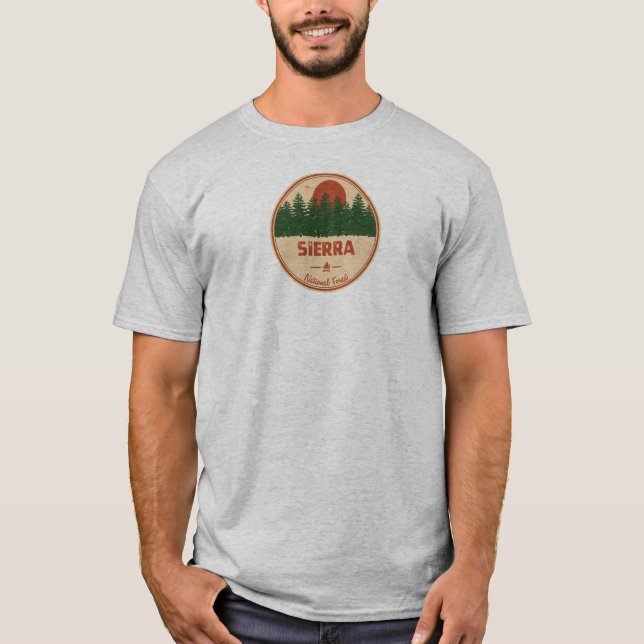 Camiseta Bosque nacional de Sierra (Anverso)