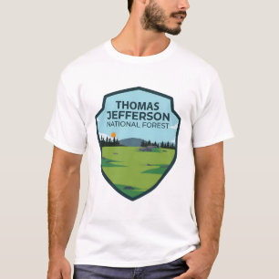Camiseta Bosque nacional de Thomas Jefferson