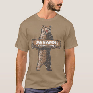 Camiseta Bosque Nacional de Uwharrie Carolina del Norte