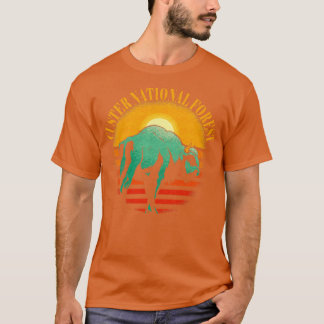 Camiseta Bosque nacional estadounidense Custer Montana Dako