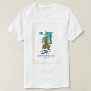 Camiseta Bosque Nacional Gifford Pinchot, estado de washing