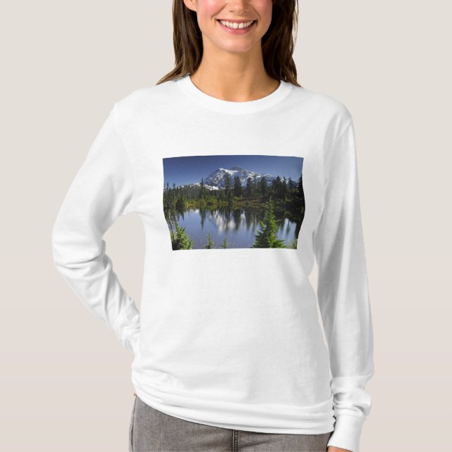 Camiseta Bosque Nacional Mount Baker-Snoqualmie (Anverso)