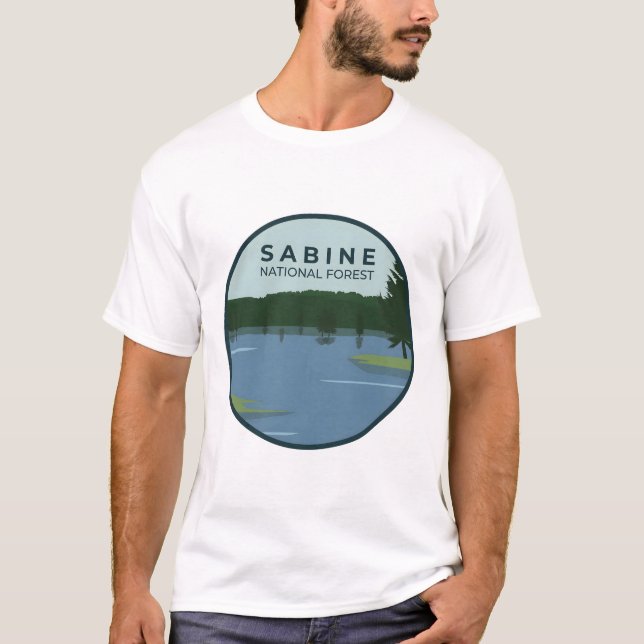Camiseta Bosque nacional Sabine (Anverso)