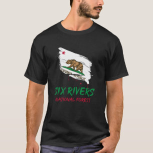 Camiseta Bosque Nacional Six Rivers California Salpicadura