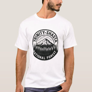 Camiseta Bosque Nacional Trinity-Shasta - Insignia Emblem