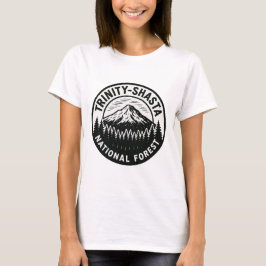 Camiseta Bosque Nacional Trinity-Shasta - Insignia Emblem