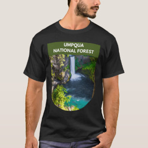 Camiseta Bosque Nacional Umpqua - Oregón