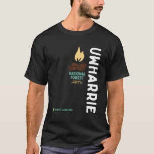 Camiseta Bosque Nacional Uwharrie Vertical Carolina del Nor