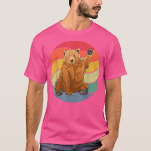 Camiseta Bosque natural de oso pardo