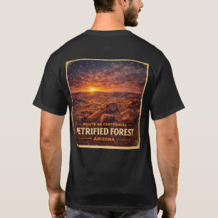 Camiseta Bosque Petrificado Arizona Ruta 66 Centenario