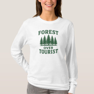 Camiseta Bosque sobre turismo -