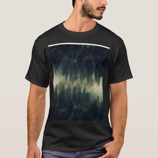 Camiseta Bosque surrealista (Anverso)