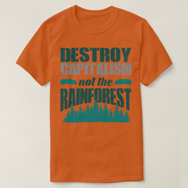 Camiseta Bosque tropical 5 (Diseño del anverso)