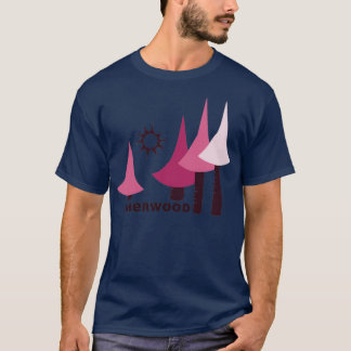 Camiseta Bosque Wyld Sherwood en Berry