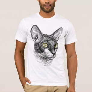 Camiseta Bosquejo de Cornualles de Rex