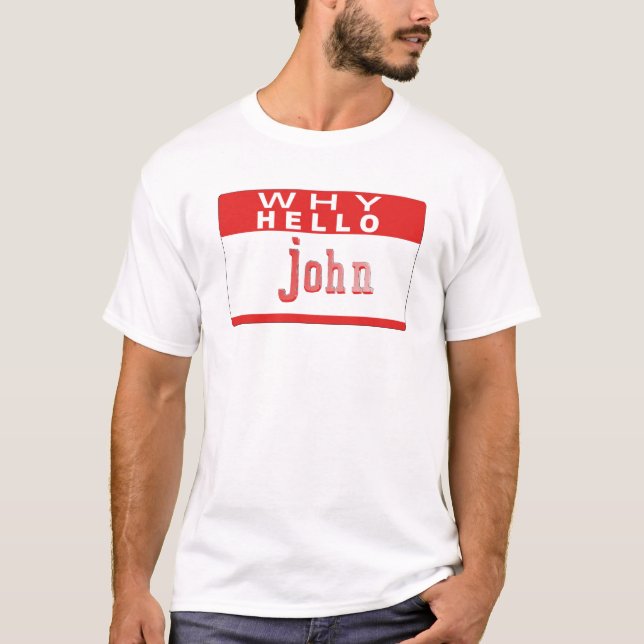 Camiseta bosquejo de la comedia del whyhellojohn (Anverso)