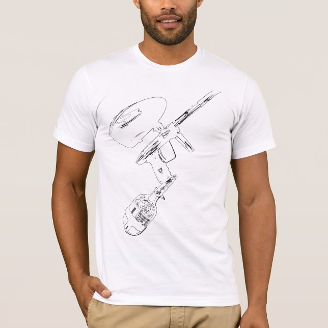 Camiseta Bosquejo DE LUJO de DLX (Anverso)