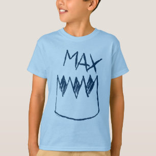 Camiseta Bosquejo de Max y Corona