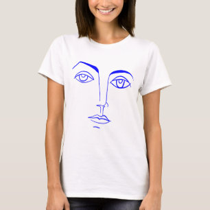 Camiseta Bosquejo de Picasso