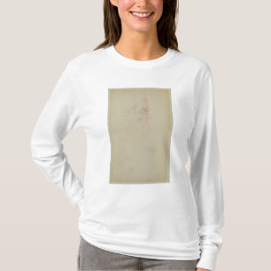 Camiseta Bosquejo de un principal masculino y de dos