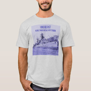 Camiseta Bosquejo del HMS Belfast