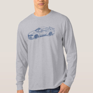 Camiseta Bosquejo GTR R34 2000 del horizonte del Nis