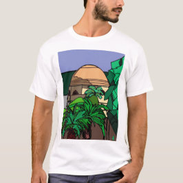 Camiseta Bosquejo urbano de San Francisco del parque de