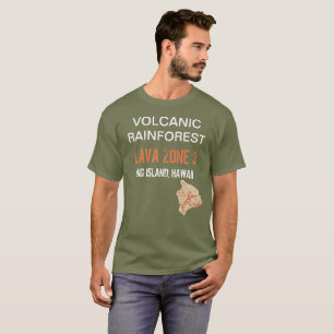 CAMISETA BOSQUES LLUVIALES VOLCÁNICOS