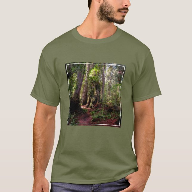 Camiseta Bosques | Redwood Forest California (Anverso)