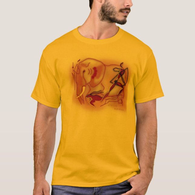 Camiseta bosquimano africano (Anverso)