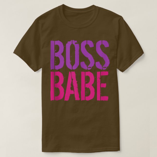 Camiseta Boss Babe  (Diseño del anverso)