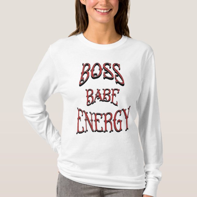 Camiseta Boss Babe Energy (Anverso)