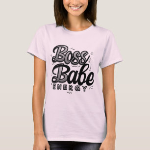 Camiseta Boss Babe Energy Retro Tee