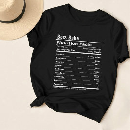 Camiseta Boss Babe Nutrition Hacts