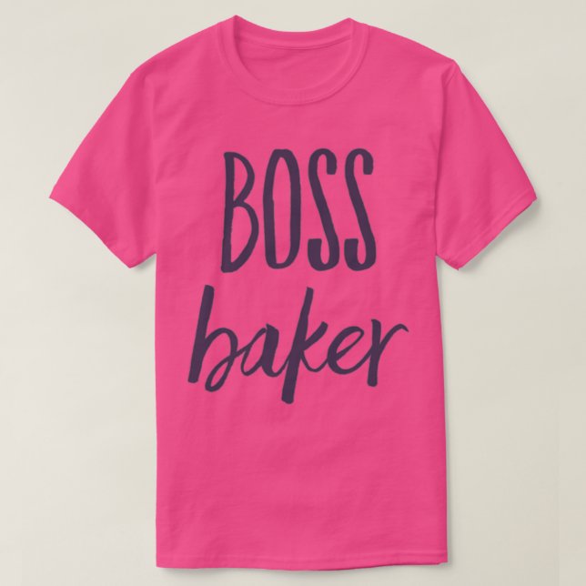 Camiseta Boss Baker (Diseño del anverso)