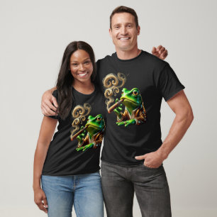 Camiseta Boss Frog – Rana Confidente Energía de CEO Meme