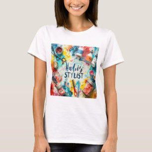 Camiseta Boss Hair Stylist - Empower Salon Professional T