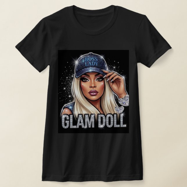 Camiseta Boss Lady Glam Doll Diamonds (Distribución)