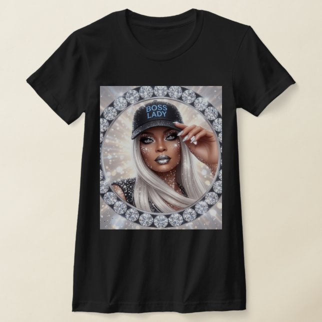 Camiseta Boss Lady Glam Doll Diamonds (Distribución)