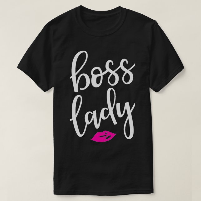 Camiseta Boss Lady  Great gift for Women, Friends, Mom  (Diseño del anverso)