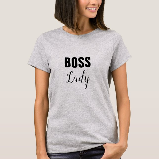 Camiseta BOSS LADY T-Shirt (Anverso)