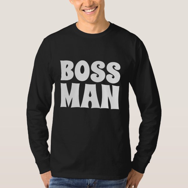 CAMISETA BOSS MAN DAD T-SHIRTS (Anverso)